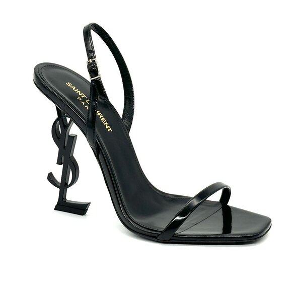Saint Laurent Opyum Opium 110 YSL Heels Ankle Strap Leather Sandals Shoes - Picture 11 of 16
